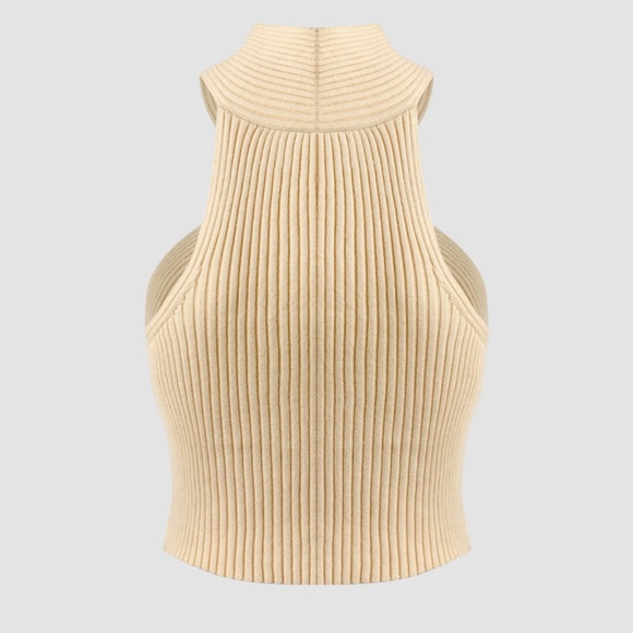 Cider Rib Cross Halter Top NEW WITH TAGS Size XS - Picture 7 of 7